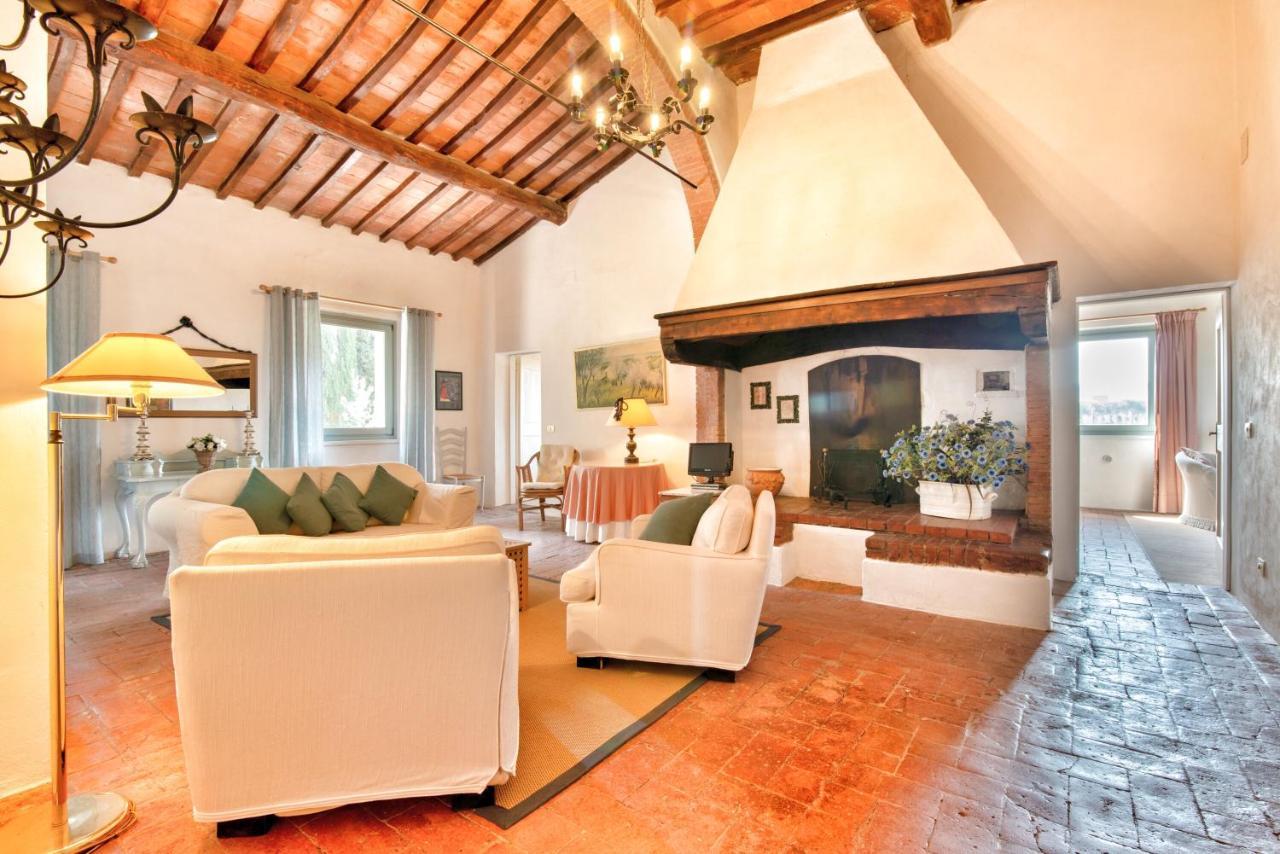 Appartamenti Villa La Fonte Сан-Джиминьяно Экстерьер фото