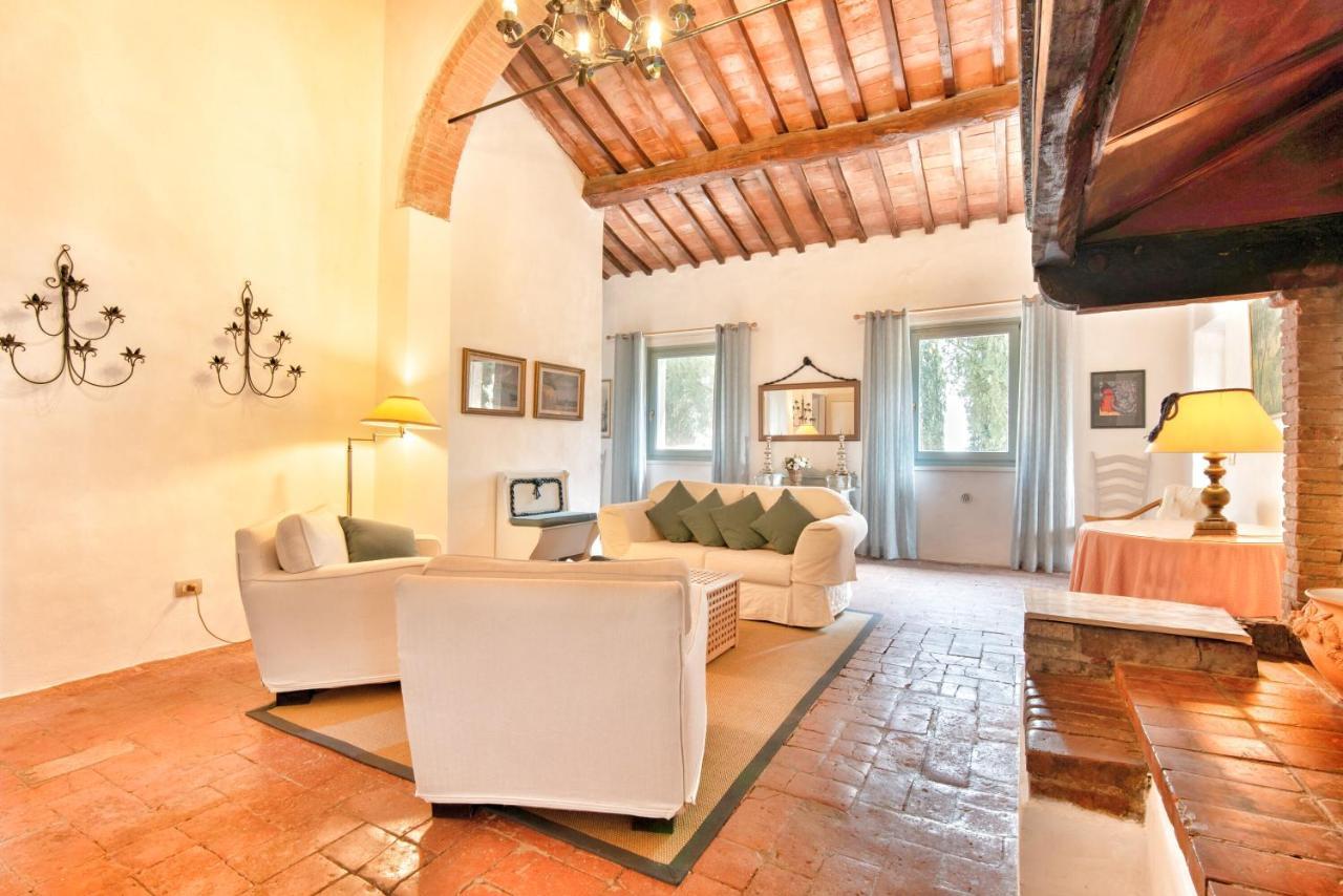 Appartamenti Villa La Fonte Сан-Джиминьяно Экстерьер фото