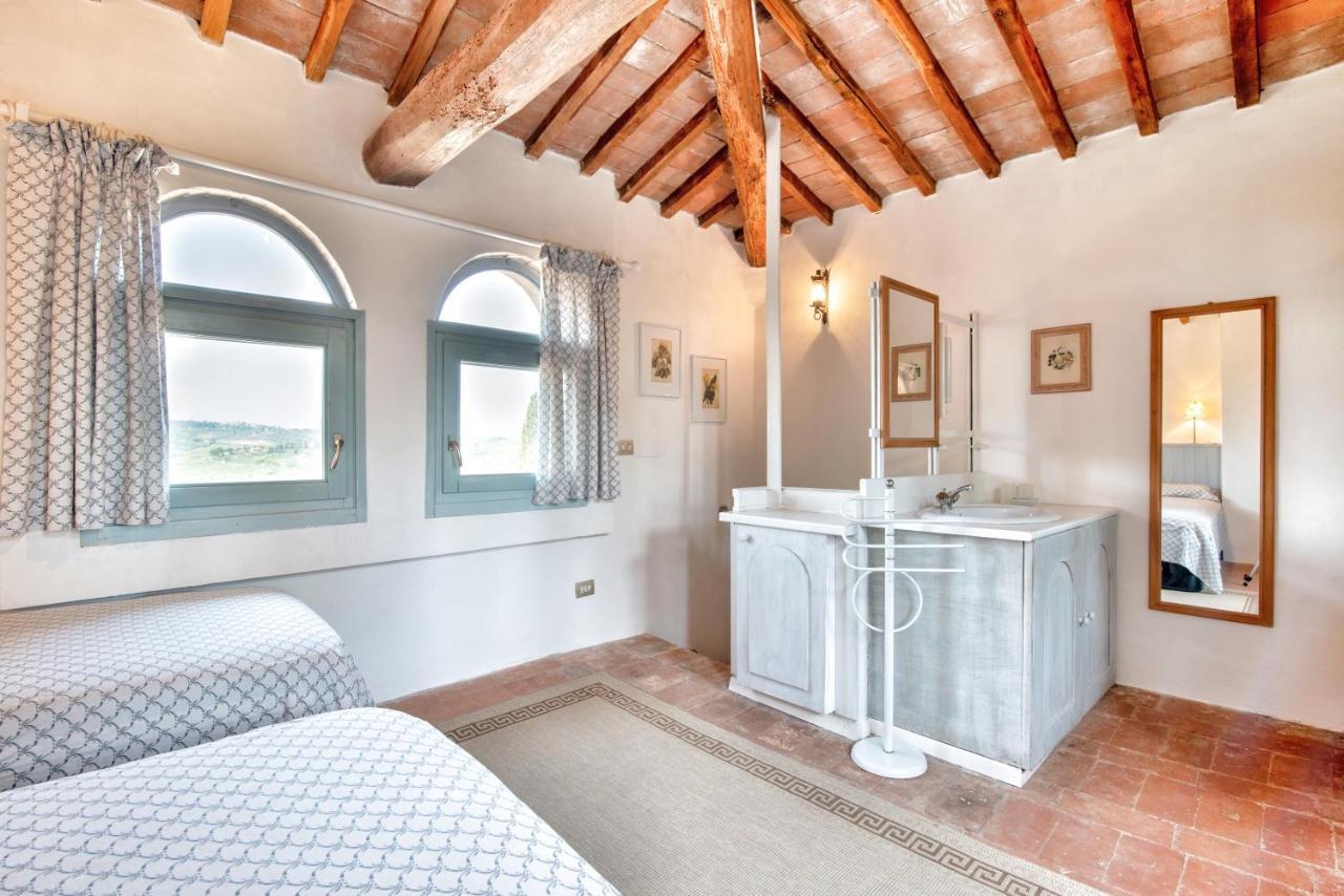 Appartamenti Villa La Fonte Сан-Джиминьяно Экстерьер фото