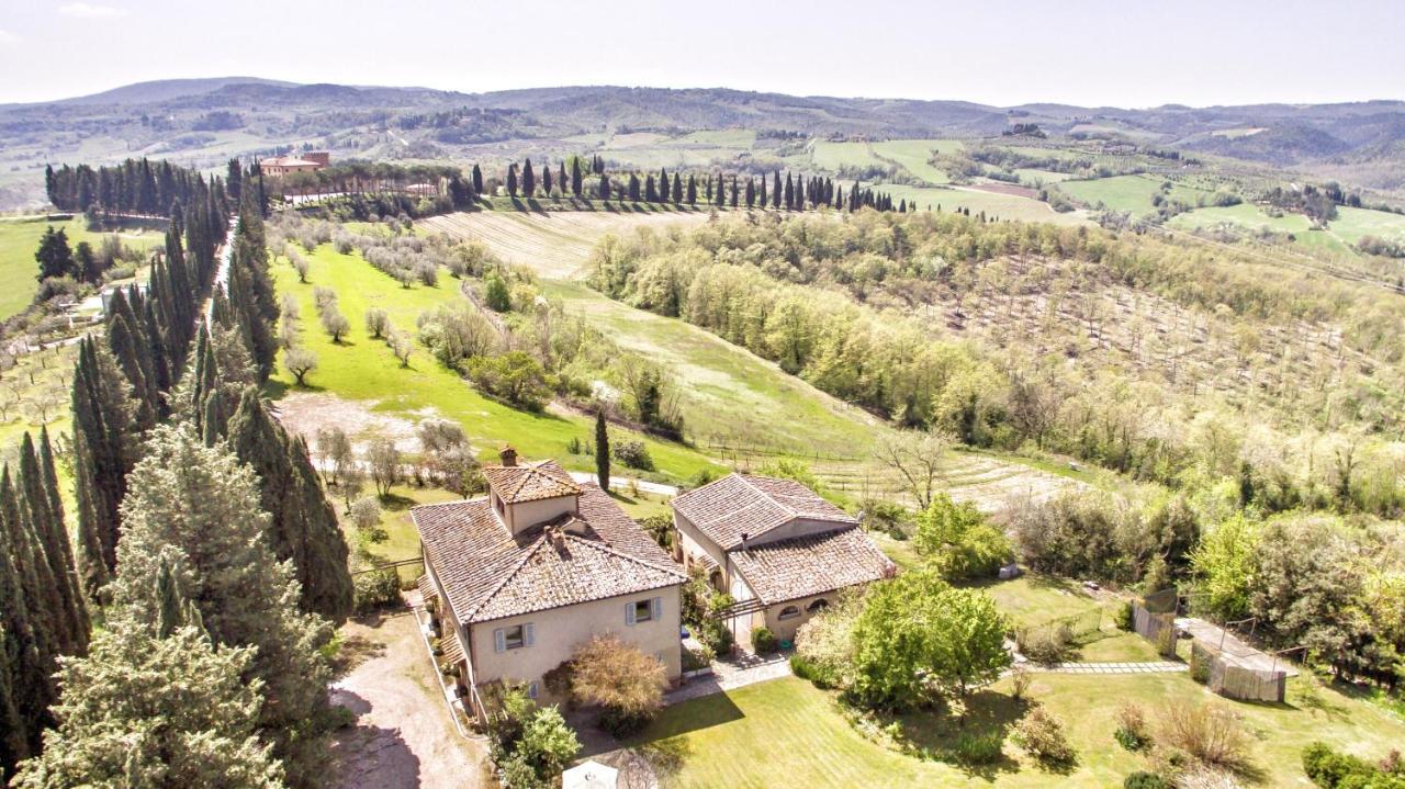 Appartamenti Villa La Fonte Сан-Джиминьяно Экстерьер фото