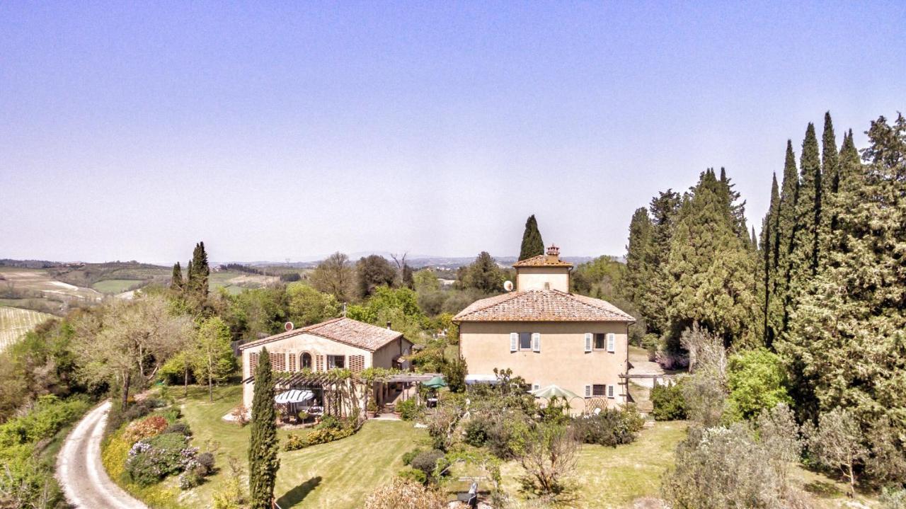 Appartamenti Villa La Fonte Сан-Джиминьяно Экстерьер фото